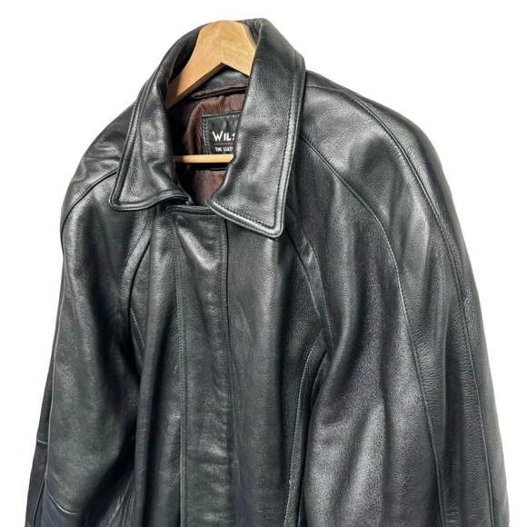 Wilsons Geniune Leather Jacket Men’s LARGE - Picture 5 of 6